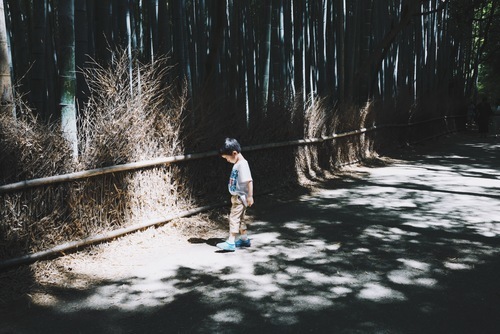 Enfant vietnamien dans la rue