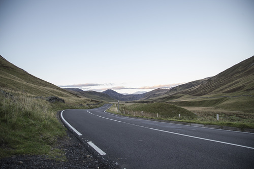 Cairngorms National Park road