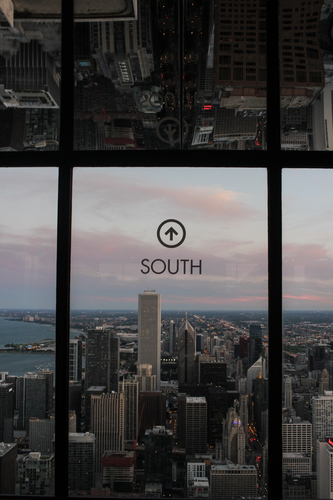 Vue de bâtiment de Chicago