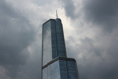 Grand bâtiment à Chicago