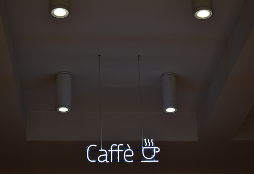 Cafe lighting commercial