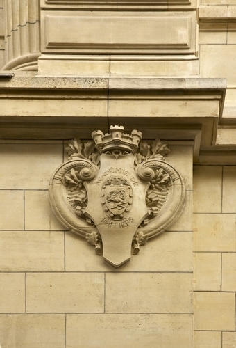 Coat of arms on the wall