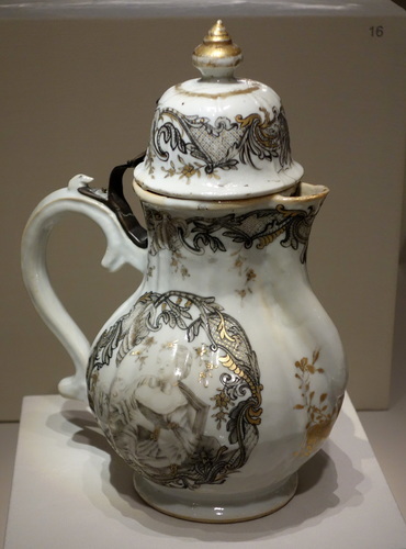 Kaffekanna, Kina, 1740-1760