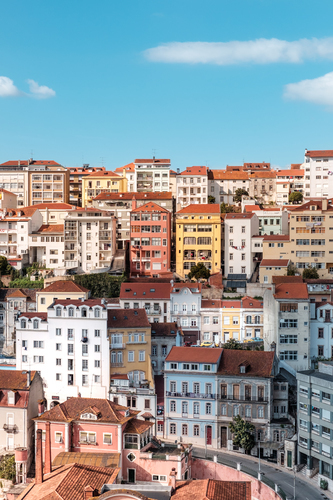 Clădiri portugheză retro