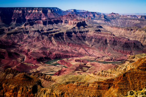 Barevný Grand Canyon