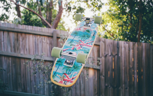Colorful skateboard