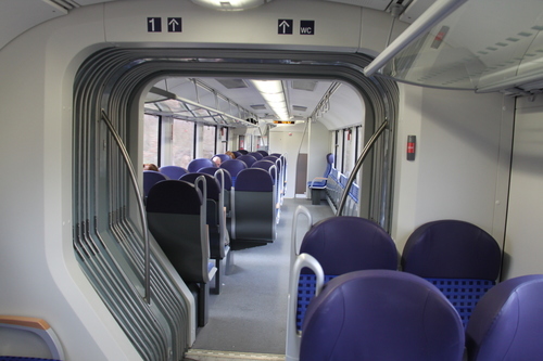 Interior de tren
