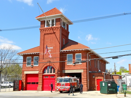 Historic firehouse in Washington