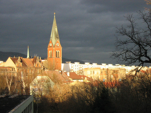 Церква в місті Teplice