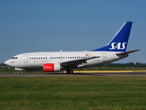 Boeing din Scandinavian airlines