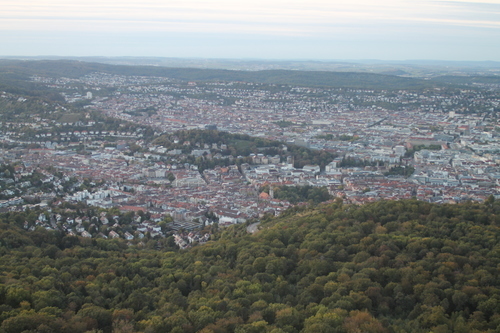 Stuttgart panoramisch uitzicht