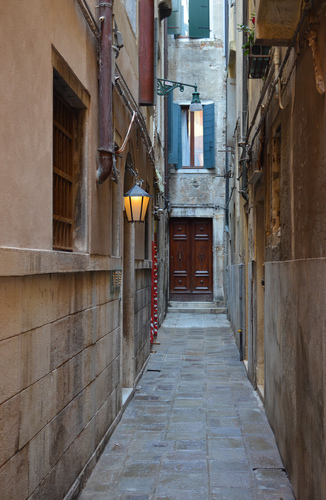Rue à Venise, Italie