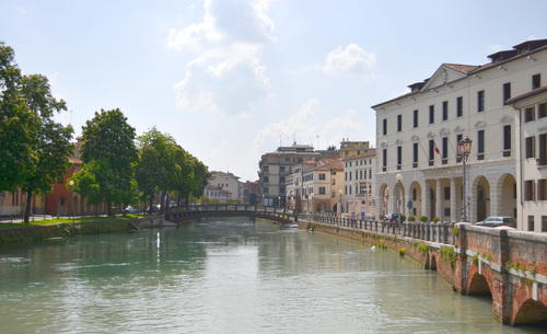 Río Sile en Treviso