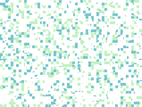 Abstract pattern with small tiles