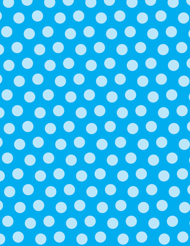 Polka dots blue background