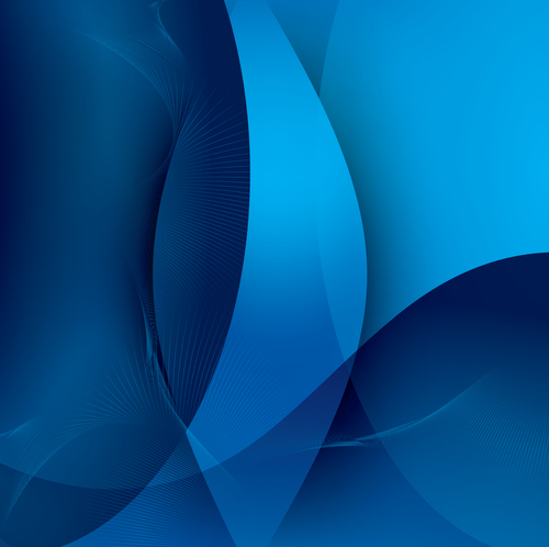 Ilustración de fondo abstracto azul