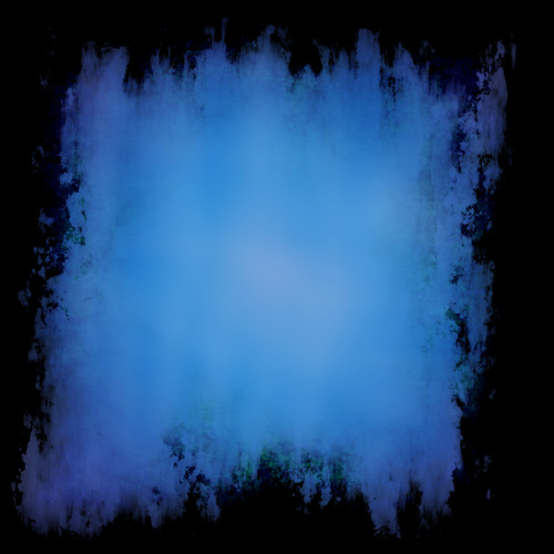 Blue background with black frame