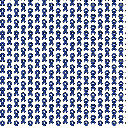 Blue ribbons wallpaper pattern