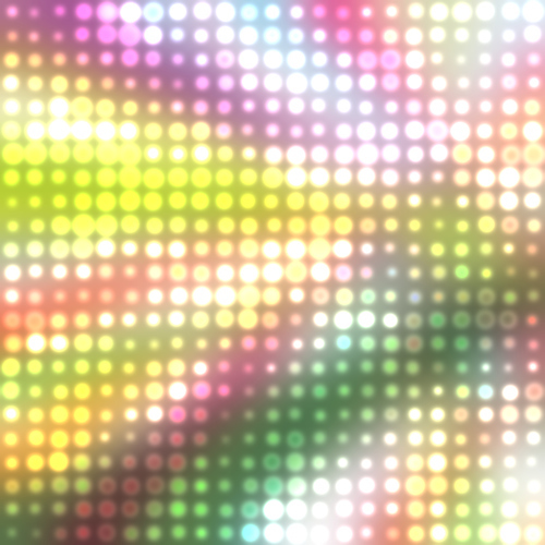 Halftone blurred background