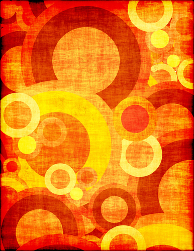 Abstract circles grunge background