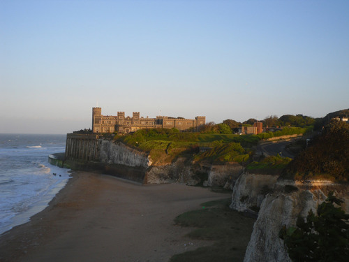Castelo perto da praia