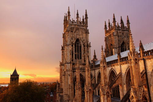 Catedral en la tarde