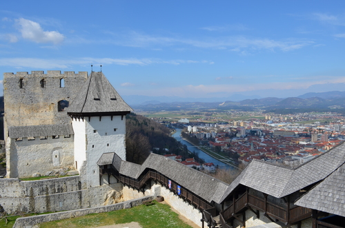 Pohled přes Celje