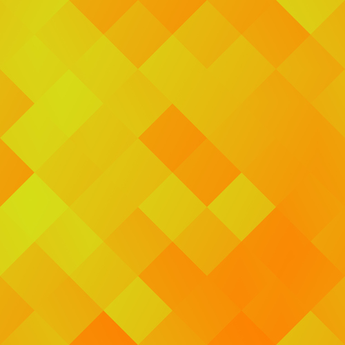 Gekleurde tegels gele achtergrond