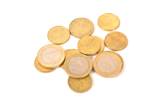 Euro coins