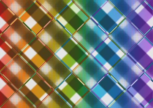 Crisscross abstract pattern