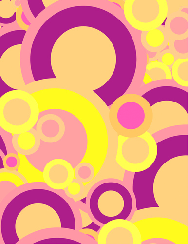 Фіолетовий і жовтий ретро фону