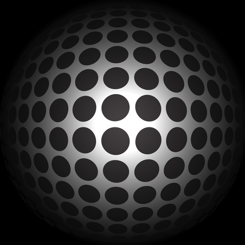 Abstract spherical object