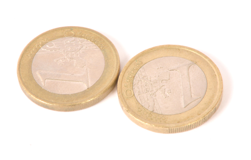 Ett euromynt