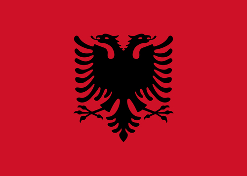 Bandera albanesa