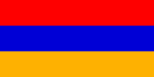 Flagga av Armenien