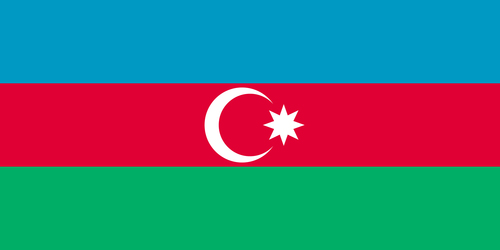 Vlajka Ázerbájdžánu