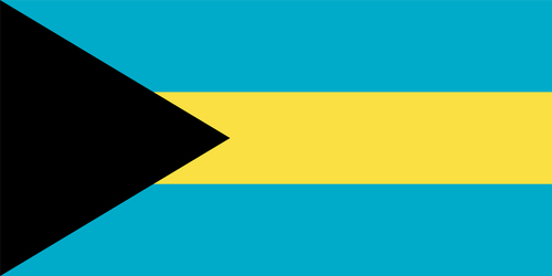 Vlag van Bahama 