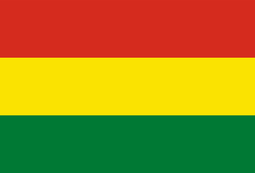 Flaggan i Bolivia