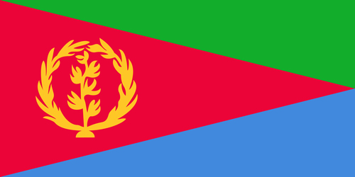 Flagga av Eritrea