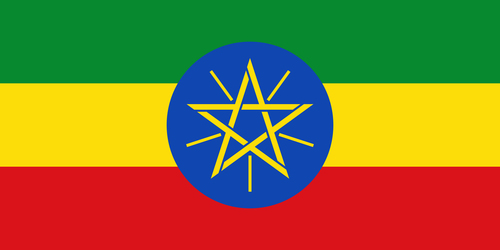 Etiopien flagga