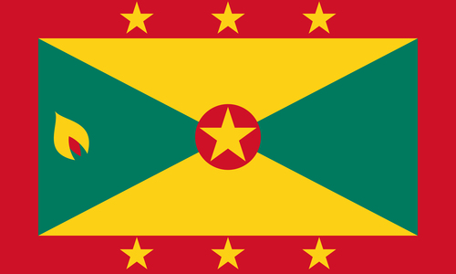Flagga av Grenada