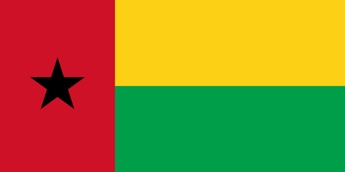 Gine-Bissau Cumhuriyeti bayrağı