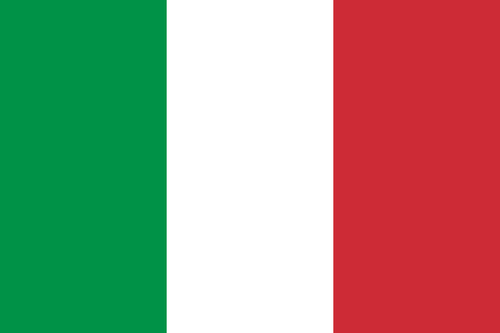 Flagga av Italien