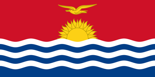 Kiribati Cumhuriyeti bayrağı