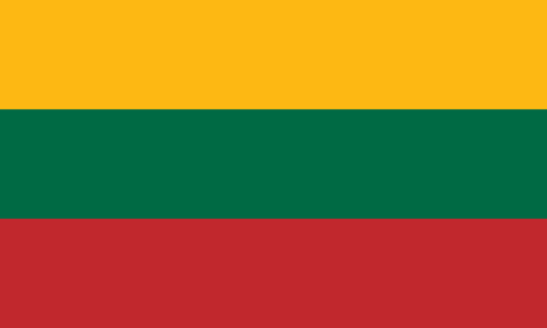 Litauiska flaggan
