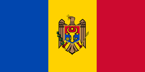 Flaggan i Moldavien