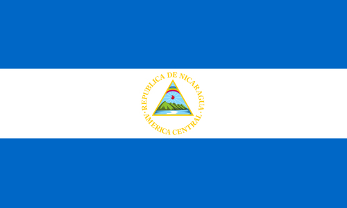 Vlajka Nikaraguy