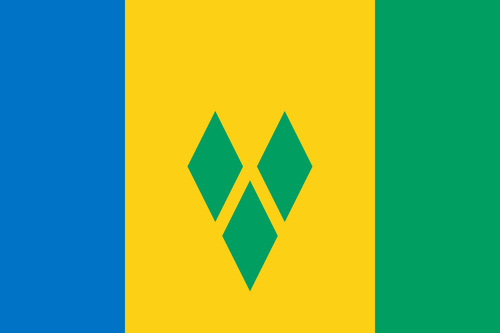 Svatý Vincenc a Grenadiny vlajka