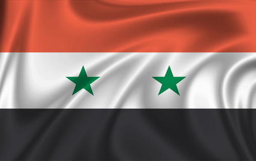 Drapeau de la Syrie