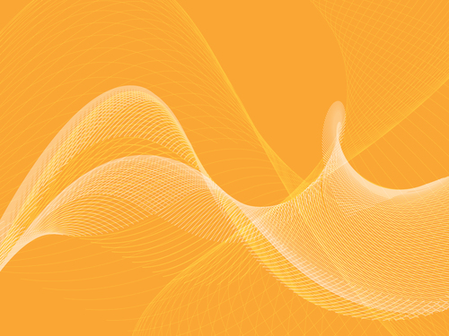 Flowing lines yellow background
